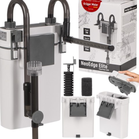 Kruger Meier NeoEdge Elite 1200 - filtr zewnętrzny do akwarium 120l Kruger Meier Kruger Meier NeoEdge Elite 1200 - filtr zewnętrzny do akwarium 120l Kruger Meier
