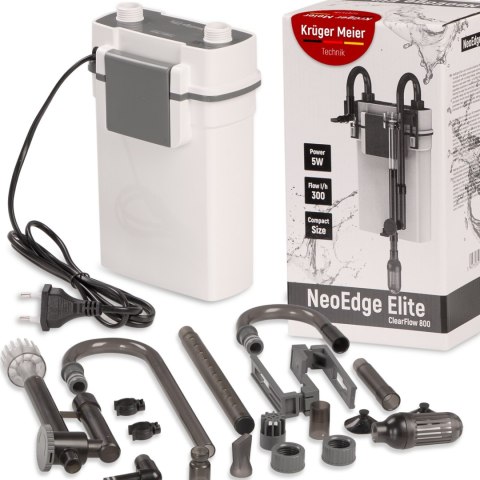 Kruger Meier NeoEdge Elite 800 - filtr zewnętrzny do akwarium 80l Kruger Meier Kruger Meier NeoEdge Elite 800 - filtr zewnętrzny do akwarium 80l Kruger Meier