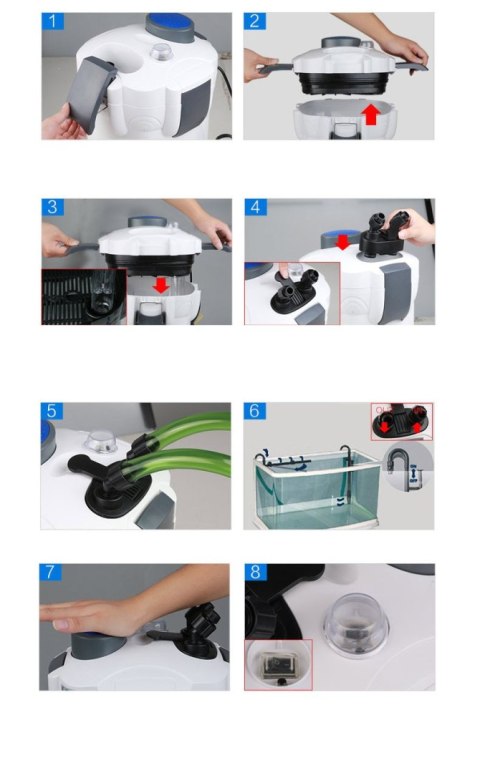 SunSun HW-303B - filtr zewnętrzny z UV do 400l SunSun SunSun HW-303B - filtr zewnętrzny z UV do 400l SunSun