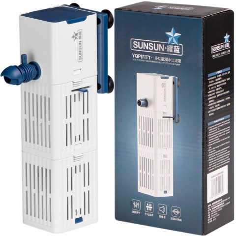 SunSun YQP-500F - filtr wewnętrzny z regulacją mocy 500l/h SunSun SunSun YQP-500F - filtr wewnętrzny z regulacją mocy 500l/h SunSun