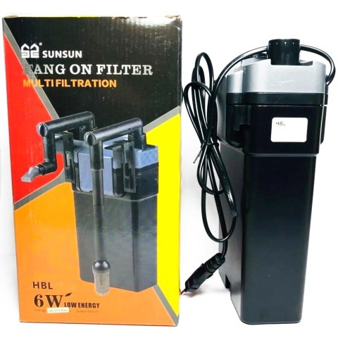 Sunsun Slim Hang Canister S - filtr kubełkowy podwieszany SunSun Sunsun Slim Hang Canister S - filtr kubełkowy podwieszany SunSun