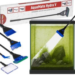 Kruger Meier AquaMate Hydra V - skrobak i czyści do akwarium 5 w 1 Kruger Meier