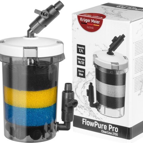 Kruger Meier FlowPure Pro 1600 - prefiltr kubełkowy zewnętrzny 16/22 Kruger Meier Kruger Meier FlowPure Pro 1600 - prefiltr kubełkowy zewnętrzny 16/22 Kruger Meier