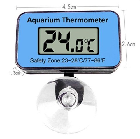 Termometr LCD z przyssawką AT-1 Ringder Termometr LCD z przyssawką AT-1 Ringder
