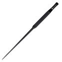 Aquapro - pęseta prosta czarna 25cm Aquapro