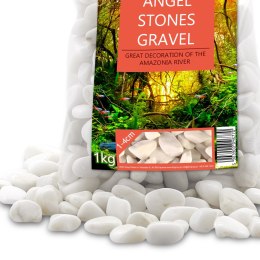 Eco Plant Angel Stones 1kg - białe kamienie otoczak 10-40mm Eco Plant
