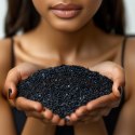 Eco Plant Black River 1kg - żwirek czarny 2-4mm Eco Plant