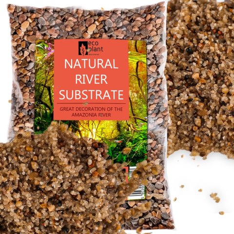 Eco Plant Natural River 1kg - żwir rzeczny 1-3mm Eco Plant Eco Plant Natural River 1kg - żwir rzeczny 1-3mm Eco Plant