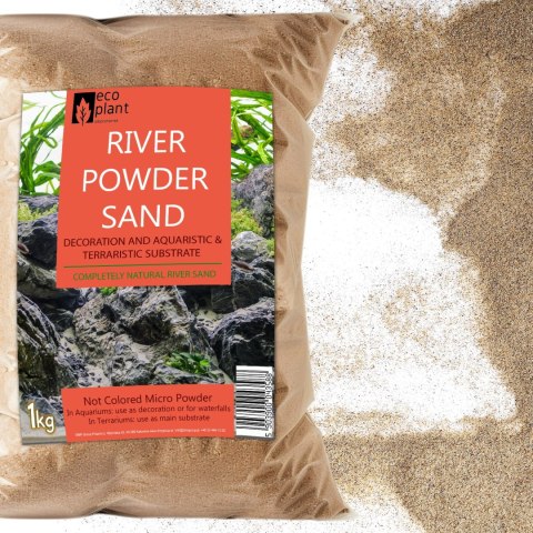 Eco Plant River Powder Sand 1kg - piasek rzeczny drobny Eco Plant Eco Plant River Powder Sand 1kg - piasek rzeczny drobny Eco Plant