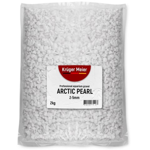 Kruger Meier Arctic Pearl 2-5 mm - Żwirek akwarystyczny 2 kg Kruger Meier