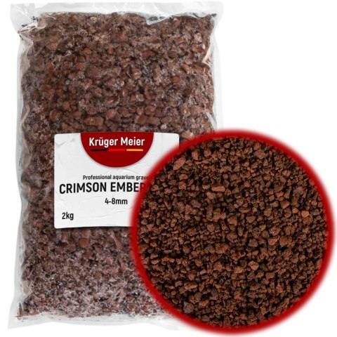 Kruger Meier Crimson Ember Lava 4-8 mm - Lawowe podłoże filtracyjne 2 kg Kruger Meier Kruger Meier Crimson Ember Lava 4-8 mm - Lawowe podłoże filtracyjne 2 kg Kruger Meier