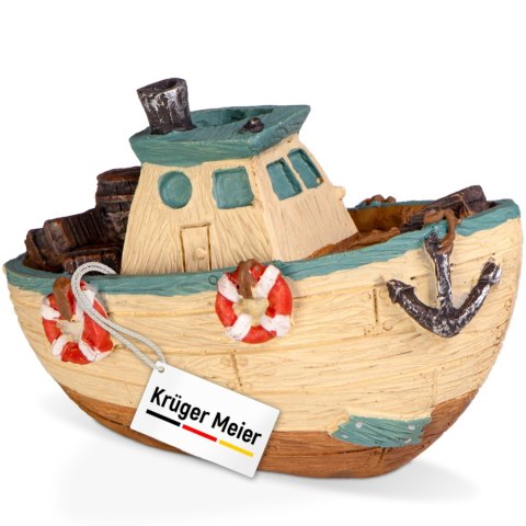Kruger Meier Fishing Boat - Statek do akwarium 11x6.5x7.5 cm Kruger Meier Kruger Meier Fishing Boat - Statek do akwarium 11x6.5x7.5 cm Kruger Meier