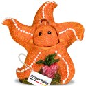 Kruger Meier Happy Starfish - Ozdoba do akwarium 10.5x6x11 cm Kruger Meier Kruger Meier Happy Starfish - Ozdoba do akwarium 10.5x6x11 cm Kruger Meier