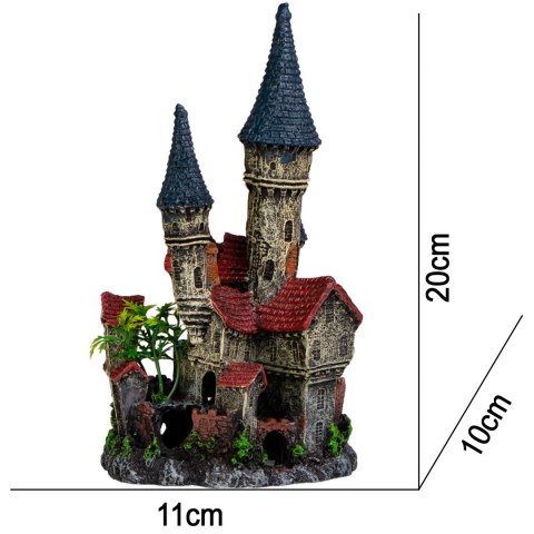 Kruger Meier Mystic Castle - Zamek do akwarium 11x10x20 cm Kruger Meier Kruger Meier Mystic Castle - Zamek do akwarium 11x10x20 cm Kruger Meier