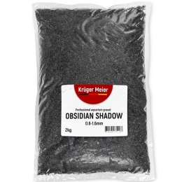 Kruger Meier Obsidian Shadow 0.8-1.6 mm - Piasek akwarystyczny 2 kg Kruger Meier