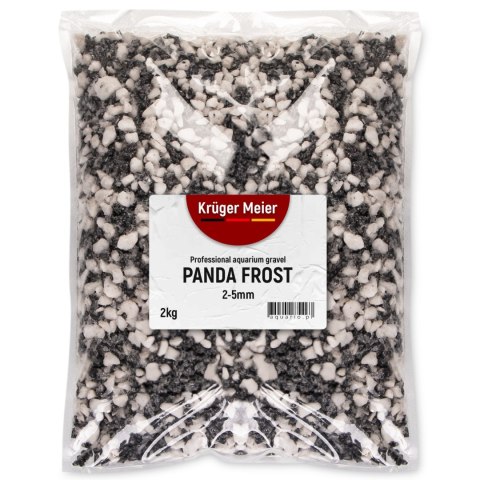 Kruger Meier Panda Frost 2-5 mm - Żwirek akwarystyczny 2 kg Kruger Meier Kruger Meier Panda Frost 2-5 mm - Żwirek akwarystyczny 2 kg Kruger Meier