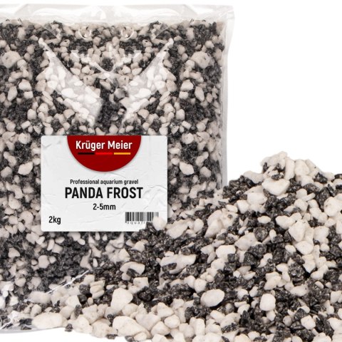 Kruger Meier Panda Frost 2-5 mm - Żwirek akwarystyczny 2 kg Kruger Meier Kruger Meier Panda Frost 2-5 mm - Żwirek akwarystyczny 2 kg Kruger Meier
