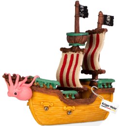 Kruger Meier Pirate Ship S - Statek do Akwarium 16x6x15 cm Kruger Meier