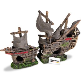 Kruger Meier Pirate Ship - Statek do Akwarium 25x6x16 cm Kruger Meier