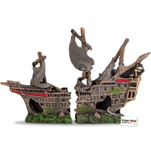 Kruger Meier Pirate Ship - Statek do Akwarium 25x6x16 cm Kruger Meier Kruger Meier Pirate Ship - Statek do Akwarium 25x6x16 cm Kruger Meier
