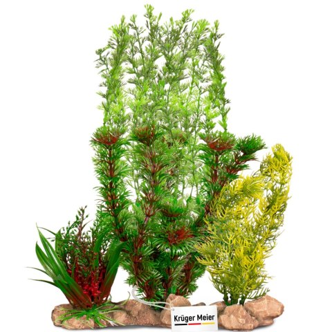 Kruger Meier Plant Forest - Dekoracja roślinna do akwarium 21x7x32 cm Kruger Meier Kruger Meier Plant Forest - Dekoracja roślinna do akwarium 21x7x32 cm Kruger Meier