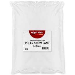 Kruger Meier Polar Snow Sand 0,2-0,8 mm - Piasek do akwarium 2kg Kruger Meier