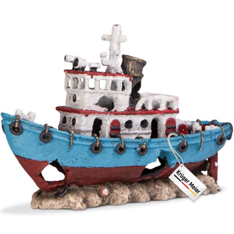 Kruger Meier Shipwreck - Statek do akwarium 28x9x18 cm Kruger Meier Kruger Meier Shipwreck - Statek do akwarium 28x9x18 cm Kruger Meier