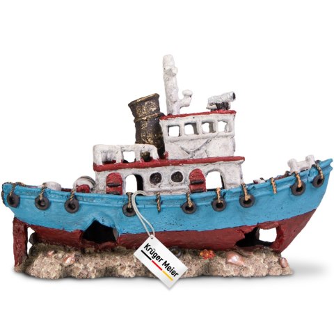 Kruger Meier Shipwreck - Statek do akwarium 28x9x18 cm Kruger Meier Kruger Meier Shipwreck - Statek do akwarium 28x9x18 cm Kruger Meier