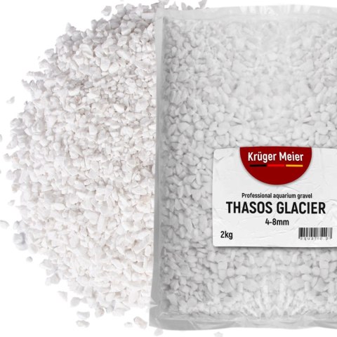 Kruger Meier Thasos Glacier 4-8 mm - Żwirek akwarystyczny 2 kg Kruger Meier Kruger Meier Thasos Glacier 4-8 mm - Żwirek akwarystyczny 2 kg Kruger Meier