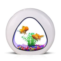 SunSun Smart Aqua 4l - zestaw akwarium białe 4l SunSun