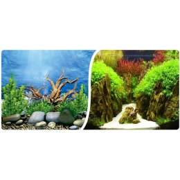Tło fototapeta dwustronne do akwarium o wysokości 40cm Happypet