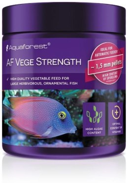 Aquaforest Vege Strength - pokarm dla ryb mięsożernych Aquaforest