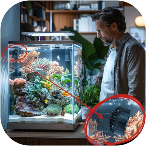 Jebao ELW-5 - płaska pompa cyrkulacyjna 3000l/h z Bluetooth Jebao / Jecod Jebao ELW-5 - płaska pompa cyrkulacyjna 3000l/h z Bluetooth Jebao / Jecod