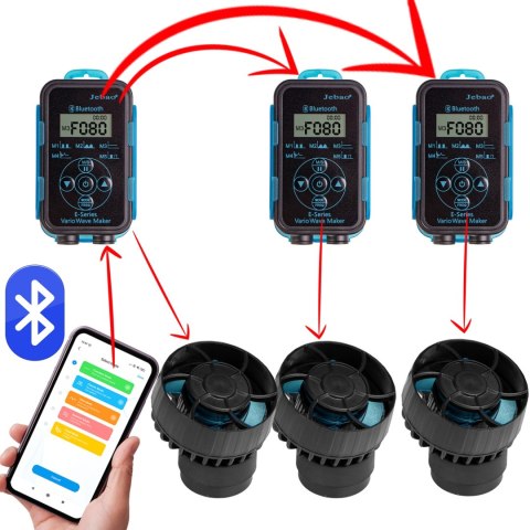 Jebao ELW-5 - płaska pompa cyrkulacyjna 3000l/h z Bluetooth Jebao / Jecod Jebao ELW-5 - płaska pompa cyrkulacyjna 3000l/h z Bluetooth Jebao / Jecod