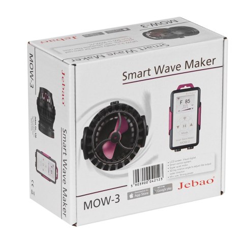 Jebao MOW-3 Smart Wave Maker - pompa cyrkulacyjna WiFi 3000l/h Jebao / Jecod Jebao MOW-3 Smart Wave Maker - pompa cyrkulacyjna WiFi 3000l/h Jebao / Jecod