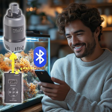 Jecod DXP-8000 - pompa obiegowa z Bluetooth Jebao / Jecod Jecod DXP-8000 - pompa obiegowa z Bluetooth Jebao / Jecod