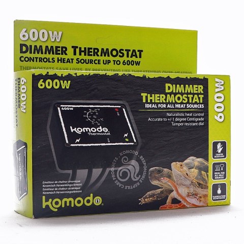 Komodo Dimmer Thermostat 600W - termostat opornikowy Komodo