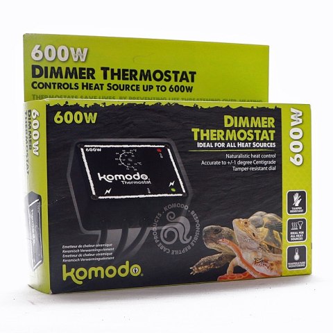 Komodo Dimmer Thermostat 600W - termostat opornikowy Komodo Komodo Dimmer Thermostat 600W - termostat opornikowy Komodo
