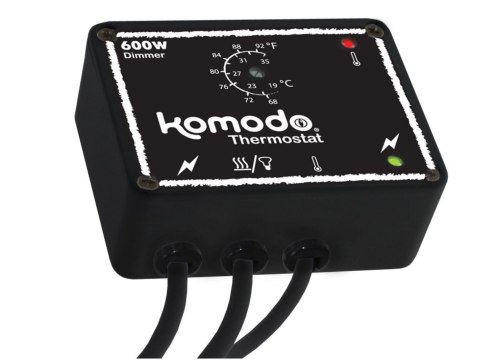 Komodo Dimmer Thermostat 600W - termostat opornikowy Komodo Komodo Dimmer Thermostat 600W - termostat opornikowy Komodo