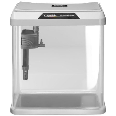 Kruger Meier Como Aquarium 7l - akwarium zestaw biały Kruger Meier Kruger Meier Como Aquarium 7l - akwarium zestaw biały Kruger Meier