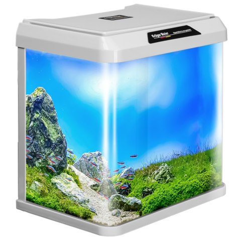 Kruger Meier Como Aquarium 7l - akwarium zestaw biały Kruger Meier Kruger Meier Como Aquarium 7l - akwarium zestaw biały Kruger Meier