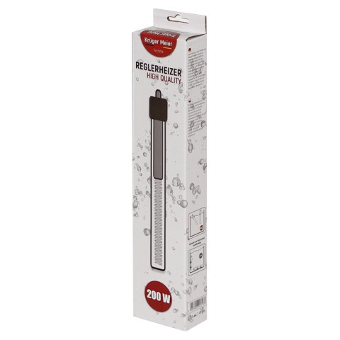 Kruger Meier Reglerheizer 200W - grzałka z termostatem do akwarium Kruger Meier Kruger Meier Reglerheizer 200W - grzałka z termostatem do akwarium Kruger Meier