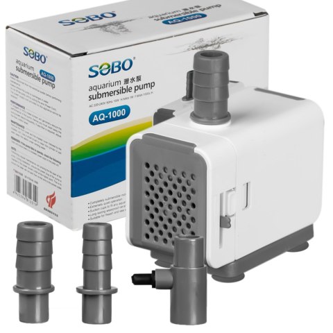 SOBO Submersible Pump AQ-1000 - pompa wody 1000l/h SOBO SOBO Submersible Pump AQ-1000 - pompa wody 1000l/h SOBO