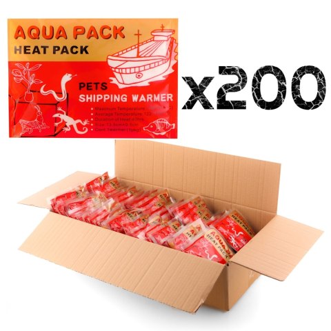 Aqua Heat Pack 'Gold' x 200 - zestaw 200 ogrzewaczy Aquario Aqua Heat Pack 'Gold' x 200 - zestaw 200 ogrzewaczy Aquario