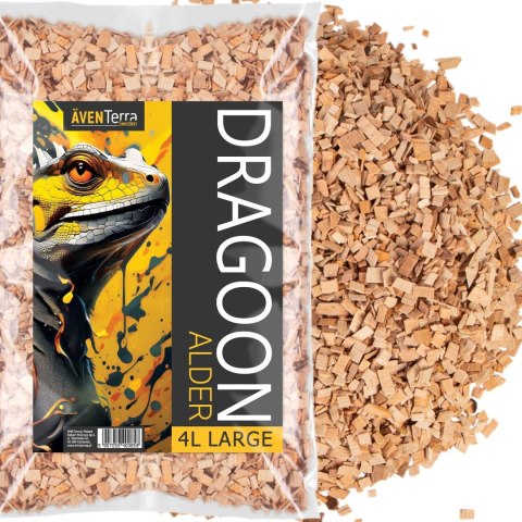 Aventerra Sweden DRAGOON Alder Large 4l - duże zrębki olchowe Aventerra Aventerra Sweden DRAGOON Alder Large 4l - duże zrębki olchowe Aventerra