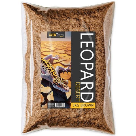 Aventerra Sweden LEOPARD Desert Brown 3kg - glina do terrarium Aventerra