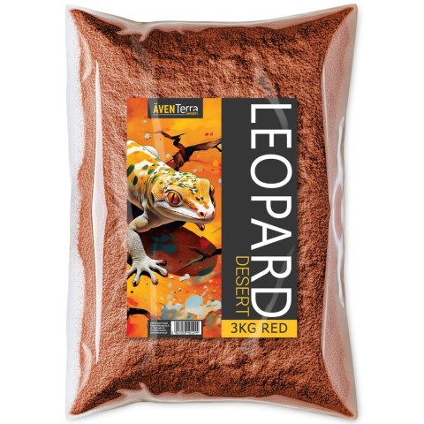 Aventerra Sweden LEOPARD Desert Red 3kg - glina do terrarium Aventerra
