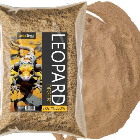 Aventerra Sweden LEOPARD Desert Yellow 3kg - glina do terrarium Aventerra Aventerra Sweden LEOPARD Desert Yellow 3kg - glina do terrarium Aventerra