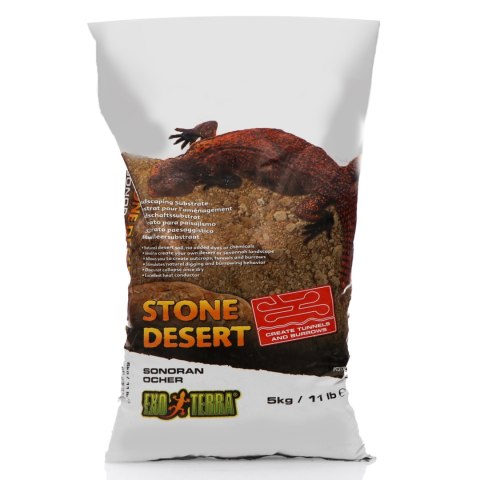 EXO TERRA Stone Desert Ochra 5kg - podłoże pustynne do terrarium Exo terra