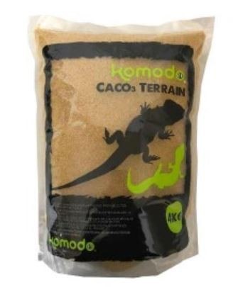 Komodo CaCo3 Sand Caramel - jadalny piasek dla gadów Komodo Komodo CaCo3 Sand Caramel - jadalny piasek dla gadów Komodo